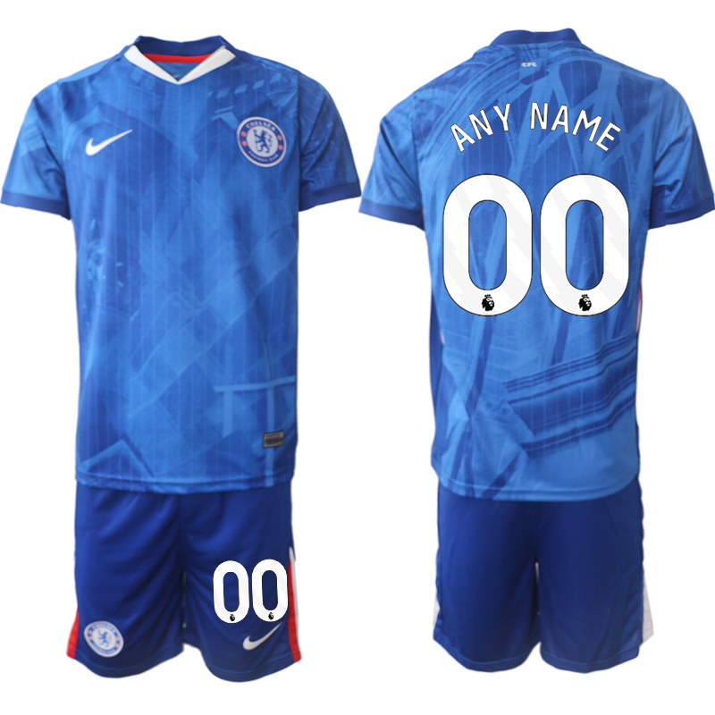 Men 2025-2026 Club Chelsea FC home Blue customized Soccer Jersey